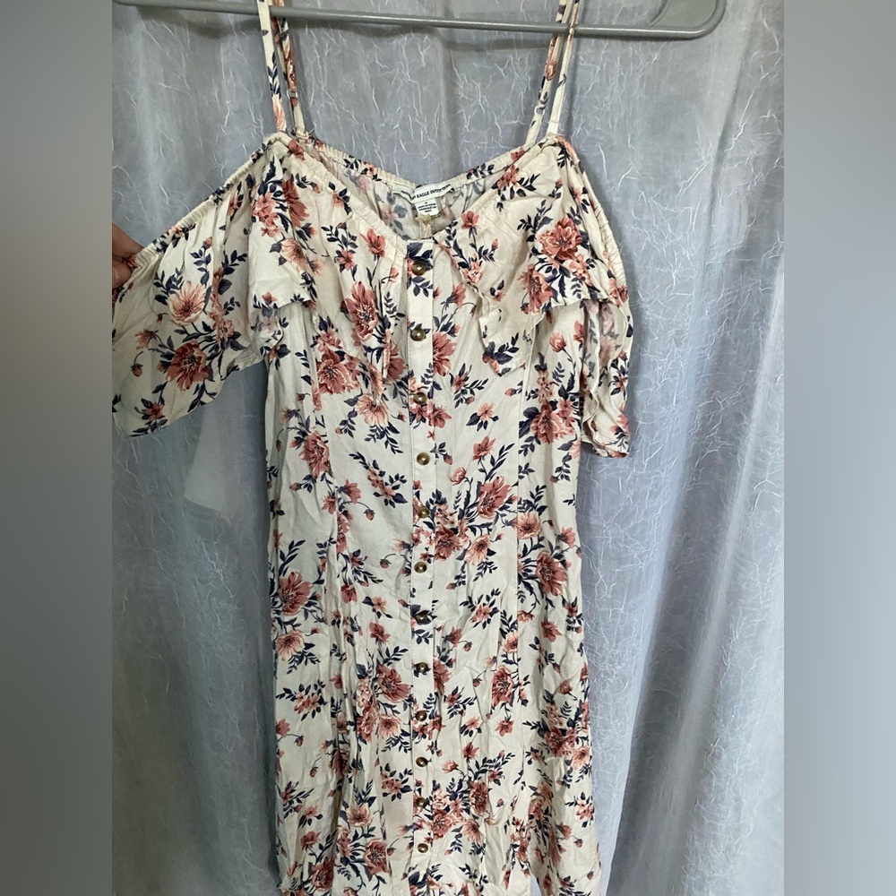 American Eagle floral dress-size 4